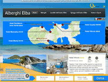 Tablet Screenshot of alberghielba.net